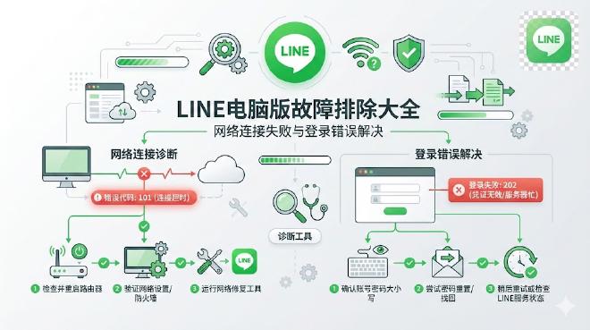 LINE电脑版故障排除