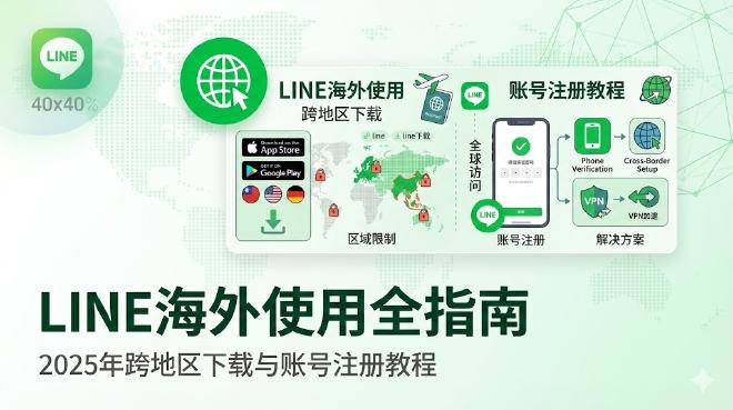 LINE海外使用