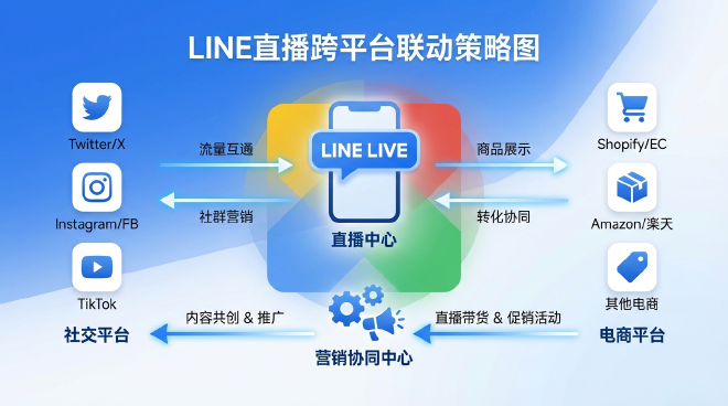 LINE直播跨平台联动策略