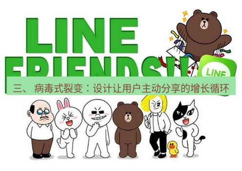 line官网 三、 病毒式裂变：设计让用户主动分享的增长循环
