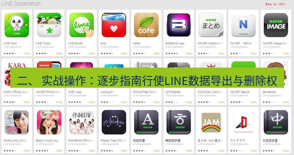 line官网 二、 实战操作：逐步指南行使LINE数据导出与删除权