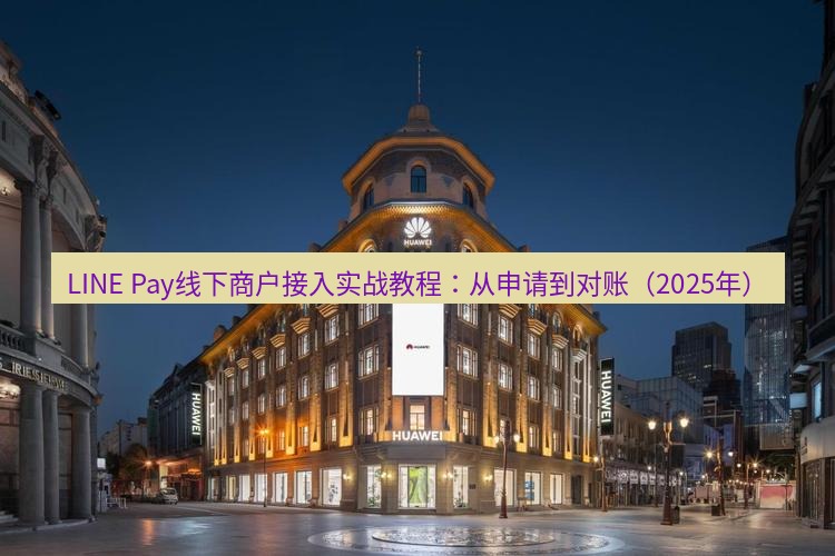 line官网 LINE Pay线下商户接入实战教程：从申请到对账（2025年）