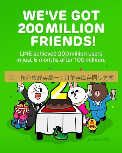 line官网 三、 核心集成实战一：订单与库存同步方案