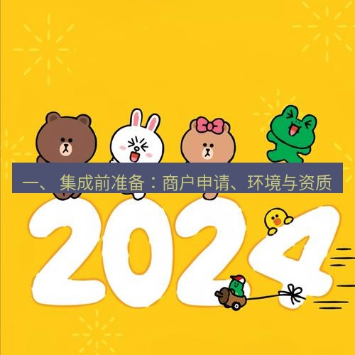 line下载 一、 集成前准备：商户申请、环境与资质