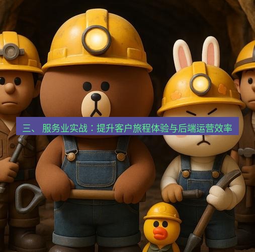 line下载 三、 服务业实战：提升客户旅程体验与后端运营效率