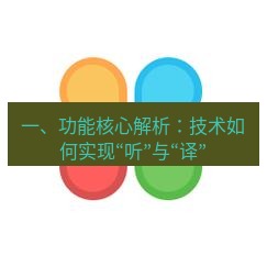 line下载 一、功能核心解析：技术如何实现“听”与“译”