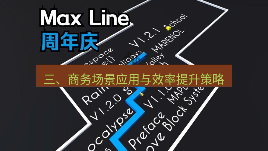 line官网 三、商务场景应用与效率提升策略
