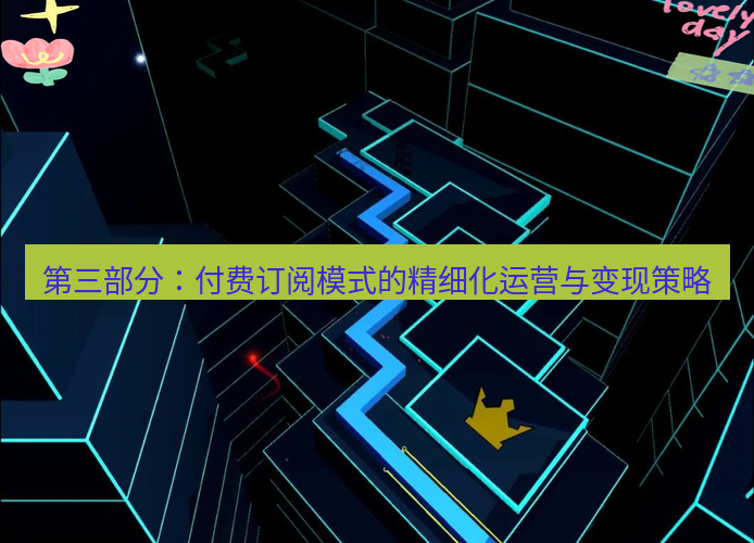 line下载 第三部分：付费订阅模式的精细化运营与变现策略