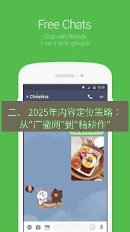 line下载 二、 2025年内容定位策略：从“广撒网”到“精耕作”