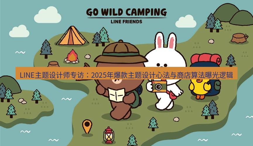 line下载 LINE主题设计师专访：2025年爆款主题设计心法与商店算法曝光逻辑