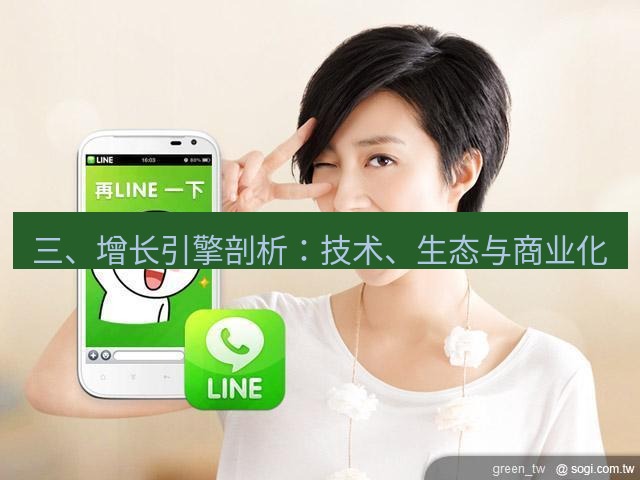 line下载 三、增长引擎剖析：技术、生态与商业化