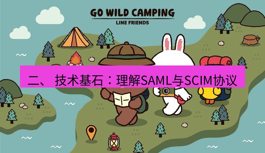 line下载 二、 技术基石：理解SAML与SCIM协议