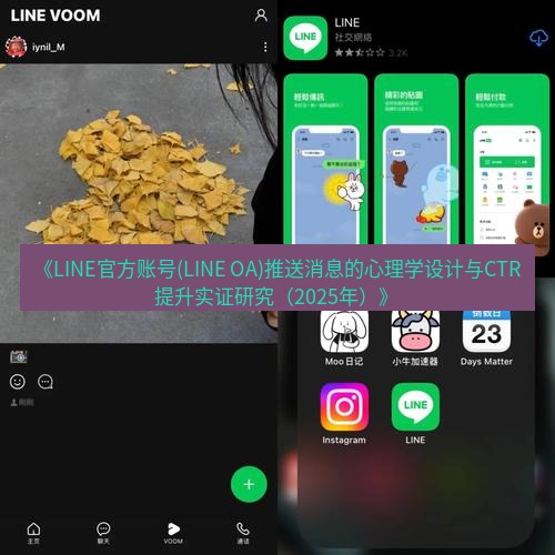 line下载 《LINE官方账号(LINE OA)推送消息的心理学设计与CTR提升实证研究（2025年）》